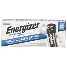 Energizer 20x Energizer Lithium Batterie SET 10x AA Mignon + 10x AAA Micro