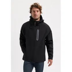 Softshell-Wanderjacke mit Reißverschluss - Herren - Tage XL