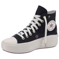 Converse Sneaker CONVERSE "CHUCK TAYLOR ALL STAR MOVE PLATFORM" Gr. 39, schwarz (black, dreamy) Schuhe Schnürstiefeletten