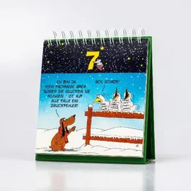 Lappan Verlag Uli Stein Adventskalender mit 24 Weihnachtskarten 2024
