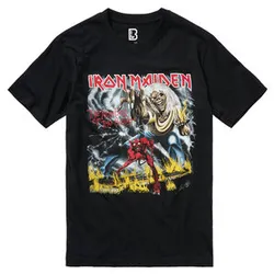 Iron Maiden Brandit Kurzarmshirt schwarz 5XL