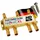 TronicXL SAT-Splitter Antennenverteiler Signalverteiler 6-fach gold Koax Sat Splitter TV Kabelfernsehen Coax Verteiler