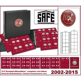 10-EURO-MÜNZALBUM-Deutschland 2002-2015 SAFE-7342 PREMIUM Vordruckalbum