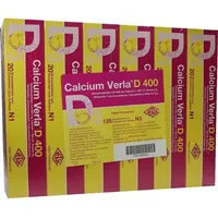 VERLA Calcium Verla D 400 Brausetablette 120 St.