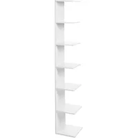 Beliani Wandregal Eston 190 x 0 x 0 cm Weiß