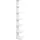 Beliani Wandregal Eston 190 x 0 x 0 cm Weiß