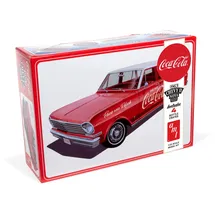 Round2 1963 Chevy II Nova Wagon w/Crates Coke 1:25