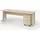 Froschkönig24 Schreibtisch m. Container Office Line Holzoptik Braun Eiche
