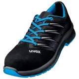 Uvex 2 trend Halbschuhe S2 69398 blau, schwarz Weite 11 38