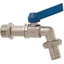 Geka Kugelhahn 3/4 Zoll Messing blau