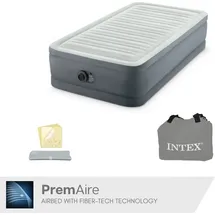Intex Luftbett hellgrau B/H/L: ca. 99x46x191 cm - Anthrazit, Hellgrau