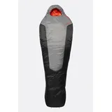 Rab Solar Ultra 1 - Schlafsack - 0 Granite Long - linke Öffnung