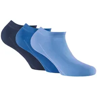 Rohner Socks Sneakersocken 3er Pack Blau 43-46