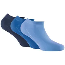 Rohner Socks Sneakersocken 3er Pack Blau 43-46
