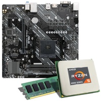 Mainboard Bundle | AMD Ryzen 5 4500 6x3600 MHz, ASUS Prime A520M-K, 8 GB DDR4-RAM, 1x M.2 Port, 4X SATA 6Gb/s, USB 3.2 Gen1 | Tuning Kit | CSL PC Aufrüstkit