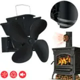Hängender Ofenventilator, Kaminofenventilator Mit 4 Flügeln
