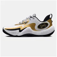 Under Armour Spawn 5 white/black/gold Gr. 40