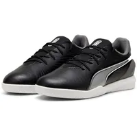 Puma King Match IT Jr Puma Black-Puma White-Cool Dark Gray 36