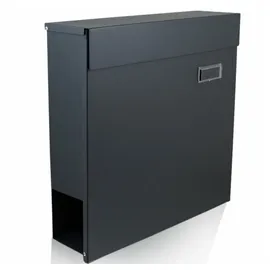 BITUXX MS-16027 Dunkelgrau inkl. Zeitungsfach