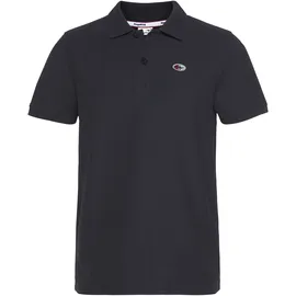 KangaROOS Poloshirt Kurzarm, mit Polokragen, aus Piqué-Stoff, aus 100% Baumwolle, Gr. XL (56/58), marine, , 31921439-XL