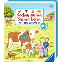 RAVENSBURGER 43734 Sachen suchen, Sachen hören: Auf dem Bauernhof