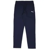 Puma teamRISE Sideline Präsentationshose Kinder peacoat/white 128