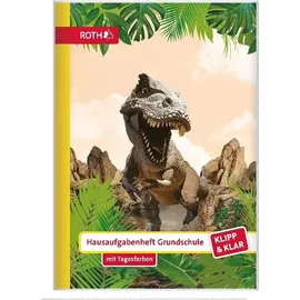 ROTH Roth, Heft + Block, Hausaufgabenheft Tyrannosaurus