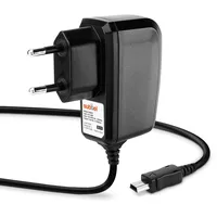 subtel, 5V Ladegerät kompatibel mit Nintendo Wii U Pro Controller Netzteil Mini USB Stecker 3A Stromkabel 1.2m Ladekabel AC Adapter