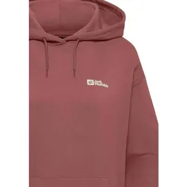 Jack Wolfskin Essential Kapuzenpullover - Mineral Red - 2XL