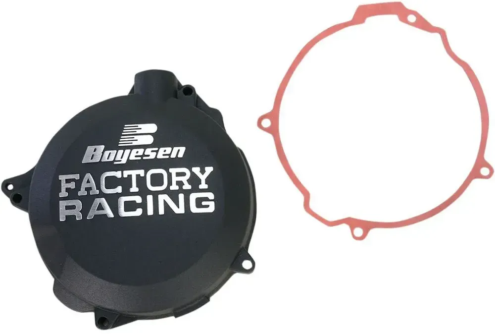 Boyesen Husaberg/husqvarna/ktm Cc-41b Aluminium Kupplungsdeckel - Black - One Size