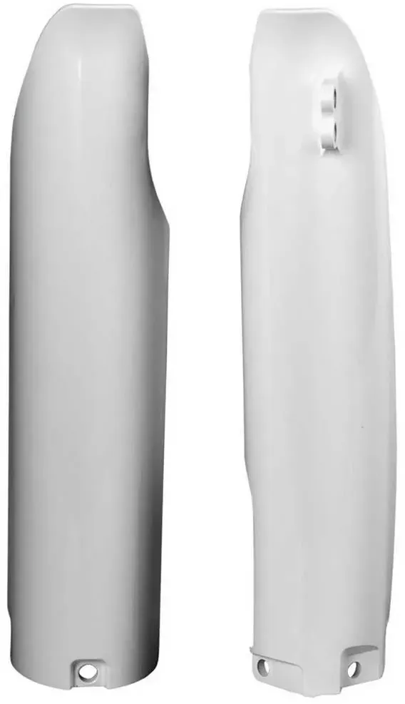 Polisport Yamaha Yz125/250/250f/450f 05-07 Wr250f/450f 05 Gabelprotektoren - White - One Size