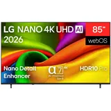 LG 85NU850B6LA 85" NANO 4K UHD AI Smart TV NU85