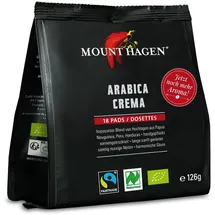 Mount Hagen Arabica Kaffee 18 Pads 126 g