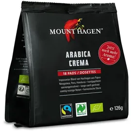 Mount Hagen Arabica Kaffee 18 Pads 126 g
