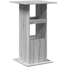 vidaXL Bartisch 60 x 60 x 102 cm Grau Sonoma