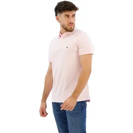 Tommy Hilfiger 1985 Collection Stripe Slim Fit Kurzarm-poloshirt Light Pink S