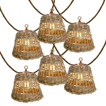 Lumisky Solar-Lichterkette 20 LED 13 m warmweiß dimmbar
