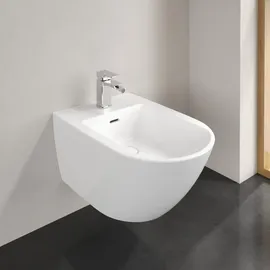 Villeroy & Boch V&B Bidet Antao 37,5x56cm, ov., wandhängend, weiß C-plus