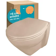 Calmwaters Modern Plus mit WC-Sitz Bahamabeige