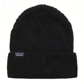 Patagonia Fisherman's Rolled Beanie Schwarz