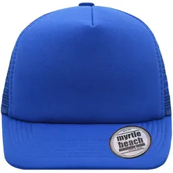 5 Panel Polyester Mesh Cap - Farbe blau - Größe one size