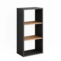 Vicco Orlando Standregal 40 x 24 x 80,1 cm Anthrazit/Goldkraft Eiche