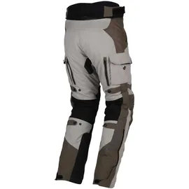 Modeka Panamericana II Textilhose wasserdicht - Dunkelblau/Hellgrau/Schwarz - S