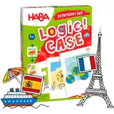 HABA Logic! CASE Extension Set Urlaub & Reisen, Logikspiel für Kinder ab 7 Jahren, Rätselspiel. Reisespiel, Spiel für 1 Spieler