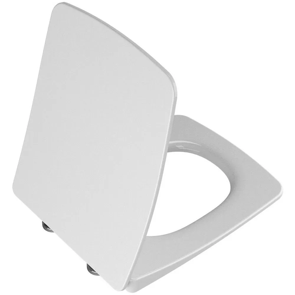 VitrA WC-Sitz Metropole Slim m Abs u SV, Duroplast, Scharn. ES, we