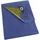 Perel Abdeckplane 3 x 4 m Blau/Khaki