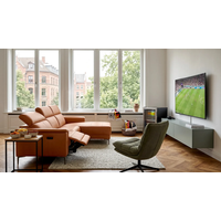Ecksofa OTTO HOME "LUND, L-Form, 261cm, man. o. elektr. Relaxfunktion (mit USB-A)", braun (cognac), B:261cm H:97cm T:179cm, Echtleder 100% Echtleder;Kunstleder 100% Polyurethan, Sofas, Ecksofa, und Kopfteilverstellung