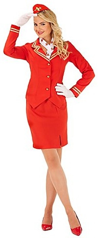 Kostüm Stewardess "Ann"