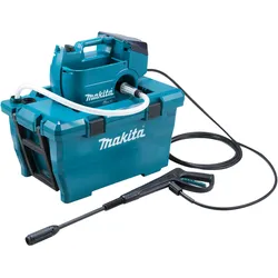 Makita Akku-Hochdruckreiniger 2x18V  inkl. Wasser- und Transportbox - DHW080ZK