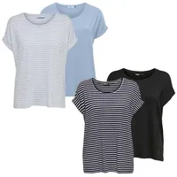 Only T-Shirt MOSTER 4er in Mehrfarbig | Gr.: XL